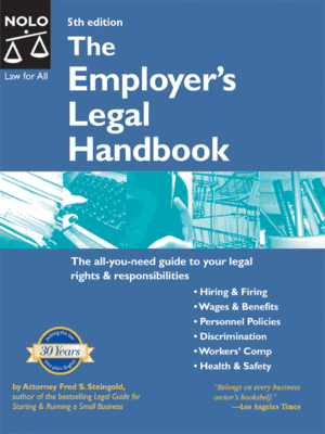 cover image of The Employer's Legal Handbook